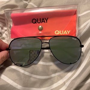 quay gold sunglasses